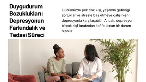 Bireysel Farkındalık ve Depresyon